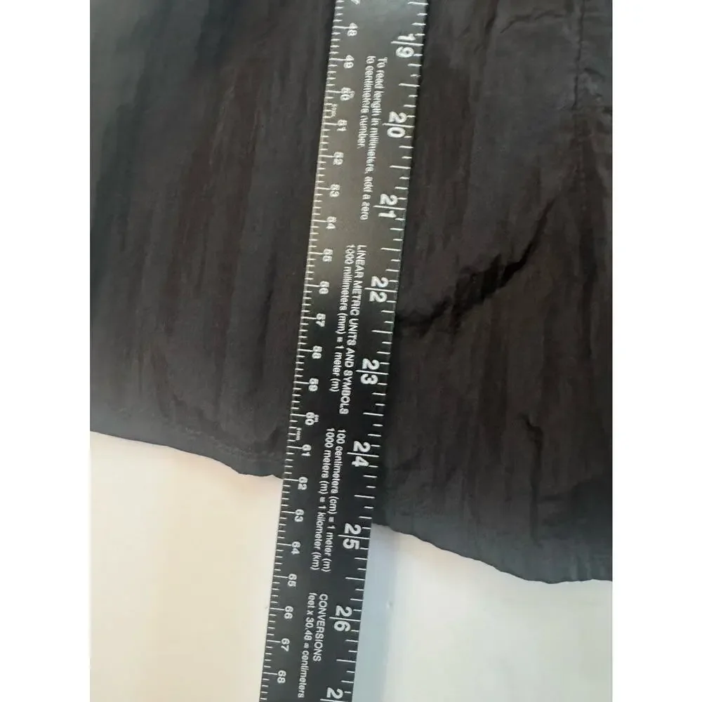 GB Girls Black Strapless Romper Shorts Size Small Smocked Waist
